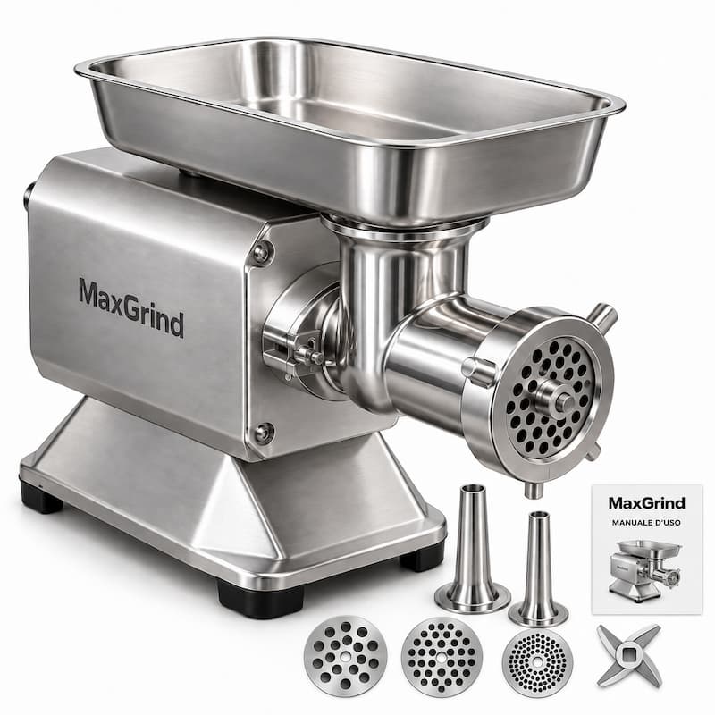 Kit completo MaxGrind tritacarne con accessori