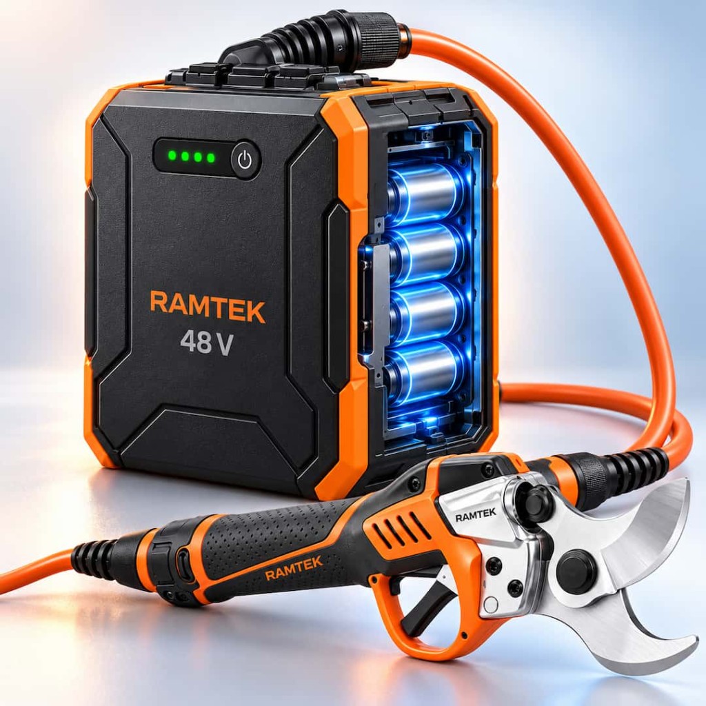 Batería Ramtek de litio 48V — hasta 8 horas de autonomía