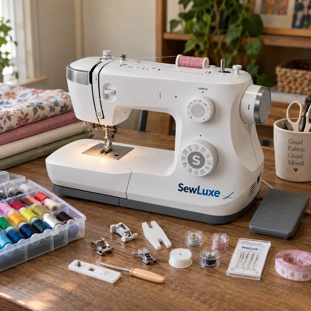 SewLuxe 80 programas de costura automáticos