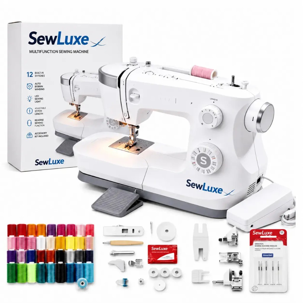 Kit completo SewLuxe™, pronto a usar